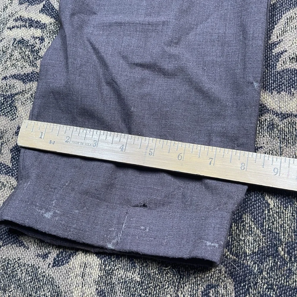 Nike Tiger Woods Mens Brown Straight Pants Wool Blend Size 32x30 Comfort Flawed